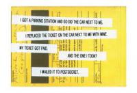 parking ticket